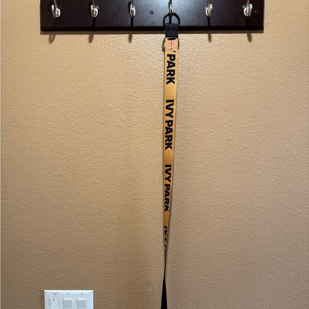 Adidas Ivy Park Black & Gold Belt